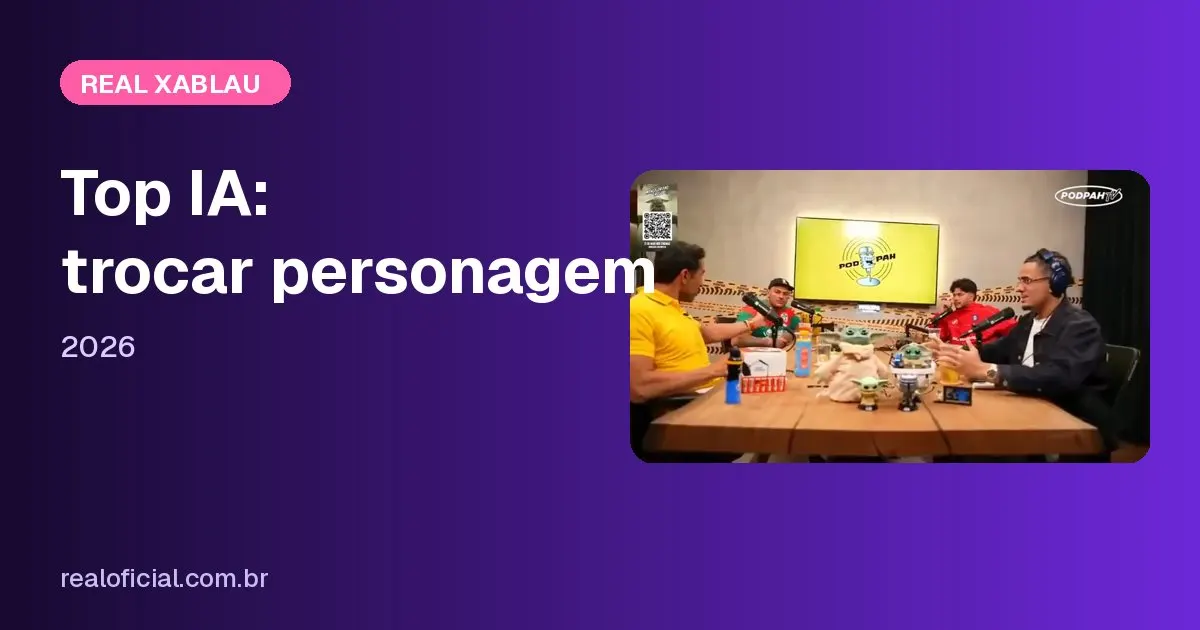 Capa da lista de ferramentas de IA para trocar personagem em vídeo