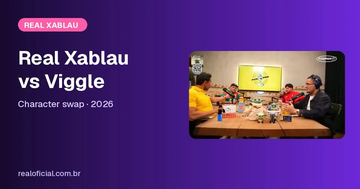 Capa do comparativo entre Real Xablau e Viggle